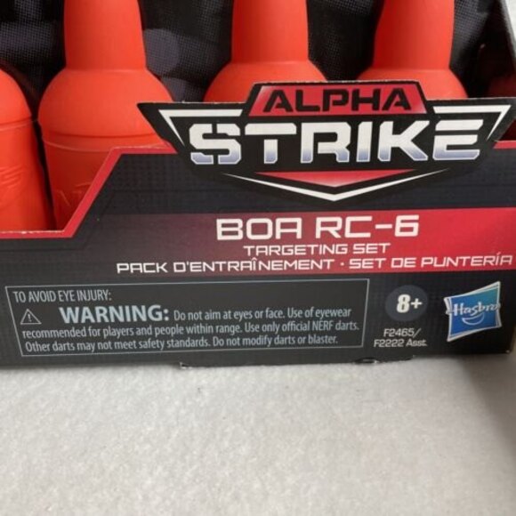 Nerf Alpha Strike BOA RC-6 with Targeting Set & 12 Nerf Elite Foam Darts Orange - Picture 5 of 7